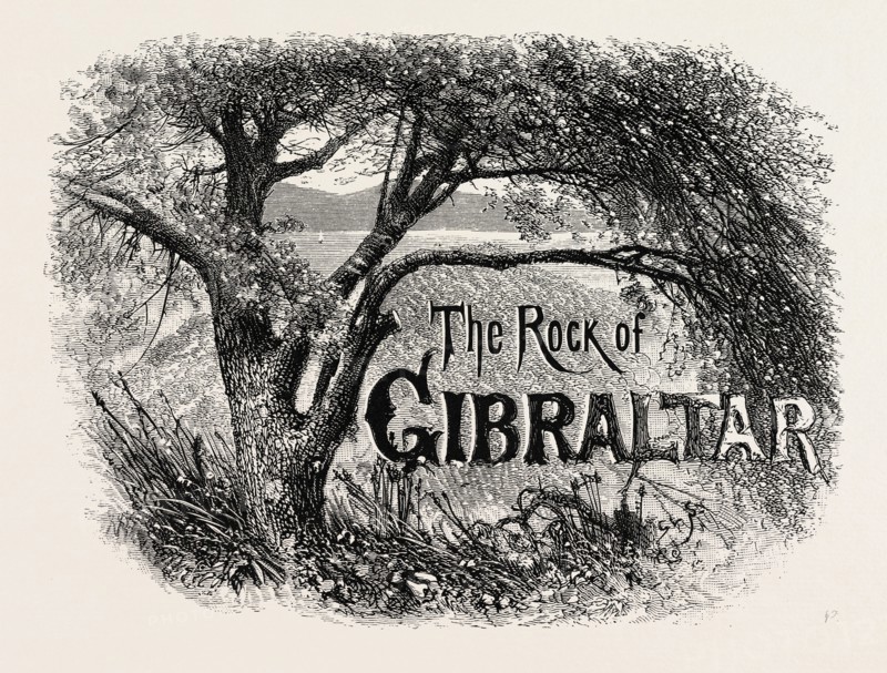 Sketch in the Alameda, Gibraltar