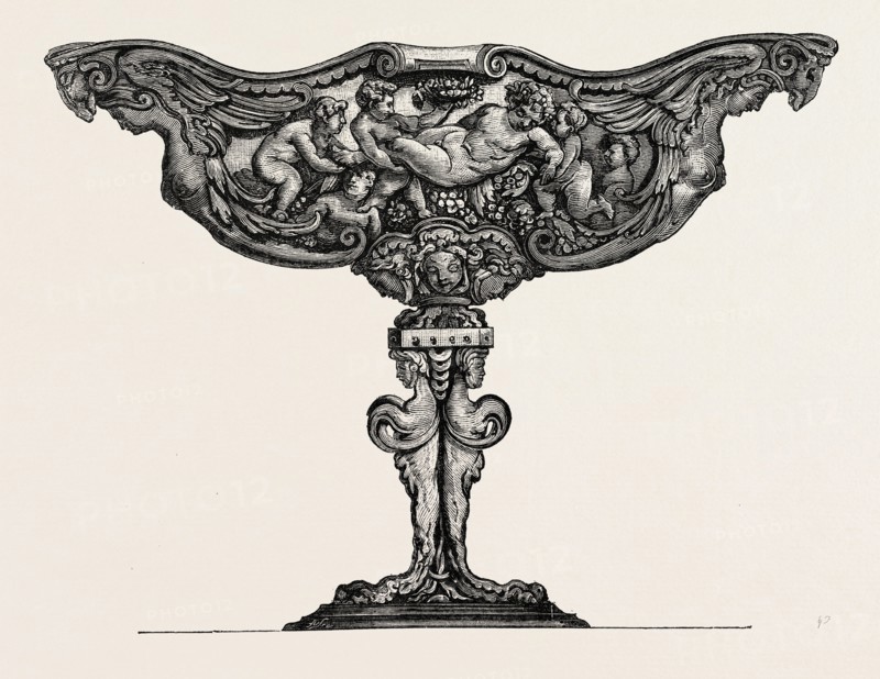 Silver Tazza. Sixteenth Century. Italian Work