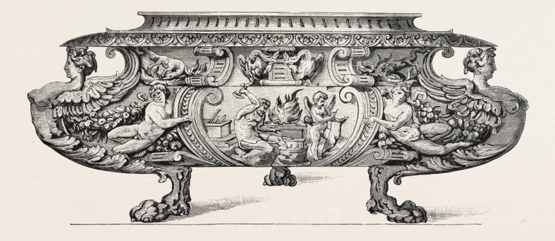 Silver Wine-Cooler. Sixteenth Century. Italian Work