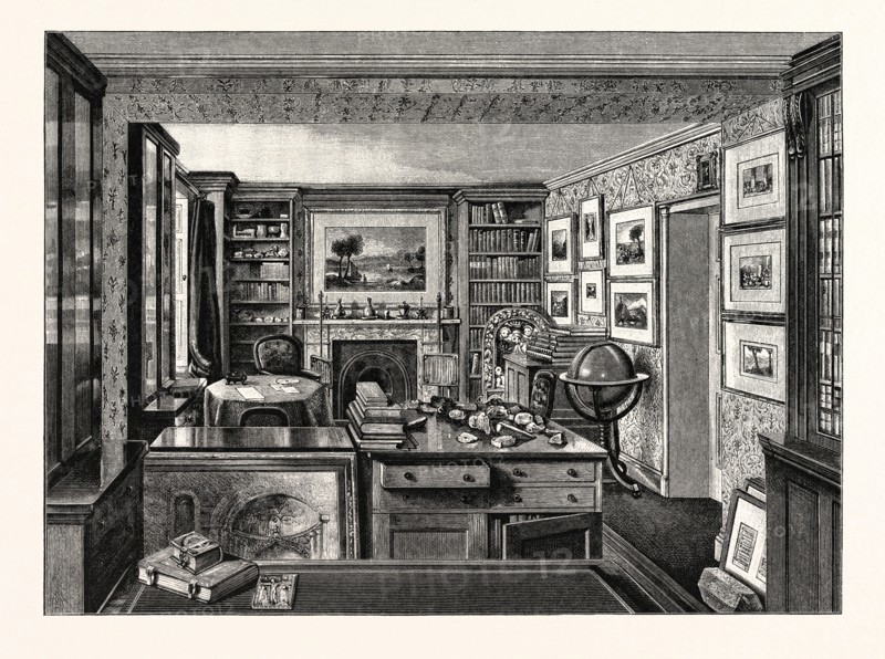 M. Ruskin's Study. After a Drawing by Alexander Macdonald. John Ruskin (8 February 1819 20 January 1900) was the leading English art critic of the Victorian era
