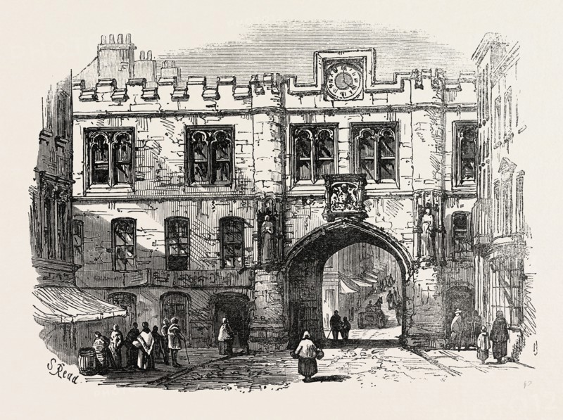LINCOLN: STONE BOW, UK, 1869