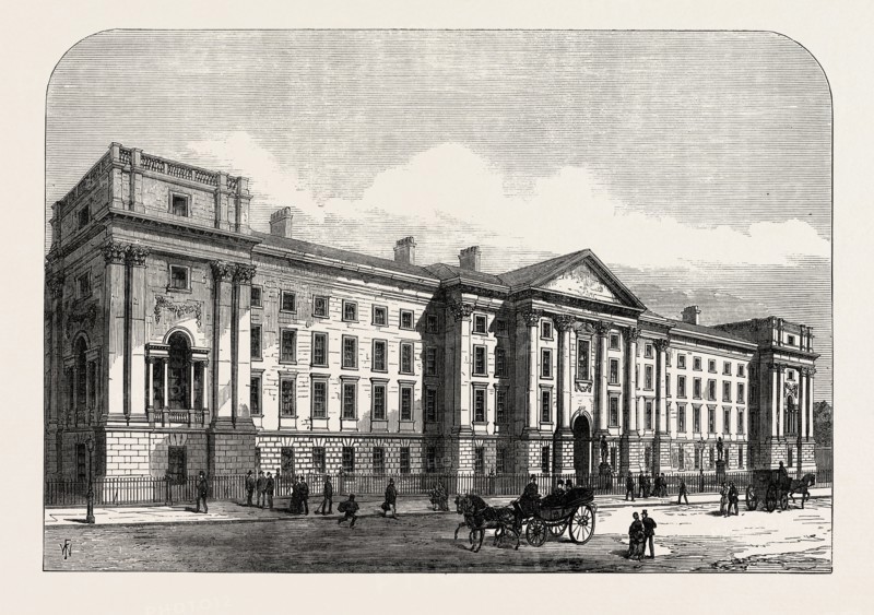 TRINITY COLLEGE, DUBLIN, 1873