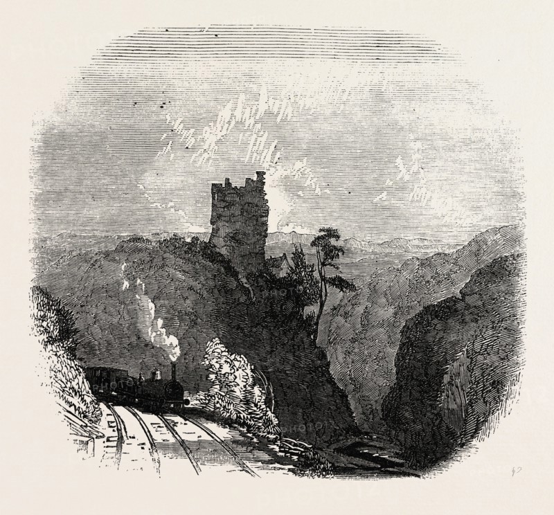 THE CALEDONIAN RAILWAY: WOODHOUSE TOWER, UK, 1847