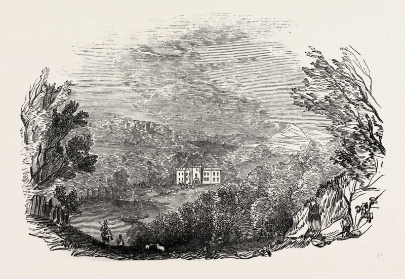 RESTORMEL CASTLE, 1846