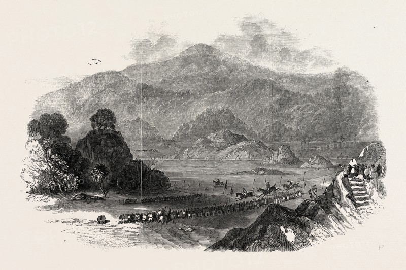 THE RACES AT ABOO, IN BOMBAY, 1847