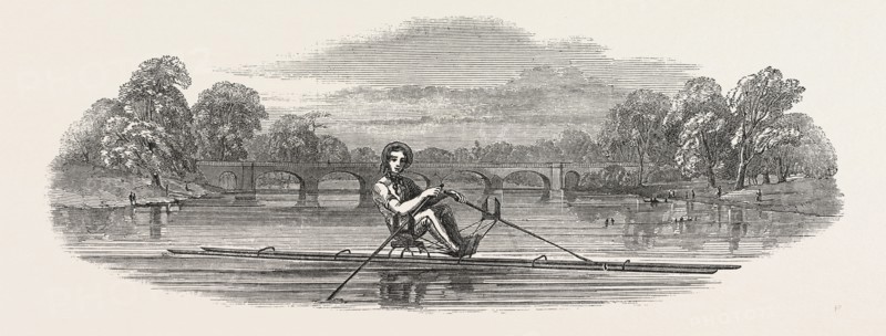 SIAMESE BOAT ON THE SERPENTINE, 1847