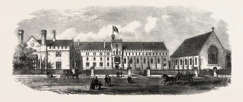 TUNBRIDGE GRAMMAR SCHOOL, MAINTAINED BY THE SKINNERS' COMPANY OF LONDON, UK, 1866