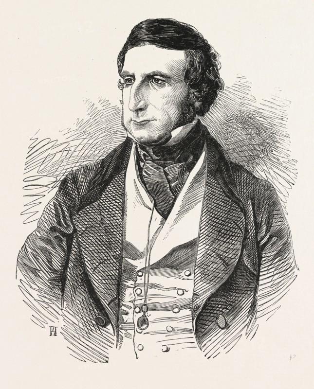 THE RIGHT HON. THE CHANCELLOR OF THE EXCHEQUER, SIR GEORGE CORNEWALL LEWIS, BART., M.P., 1855