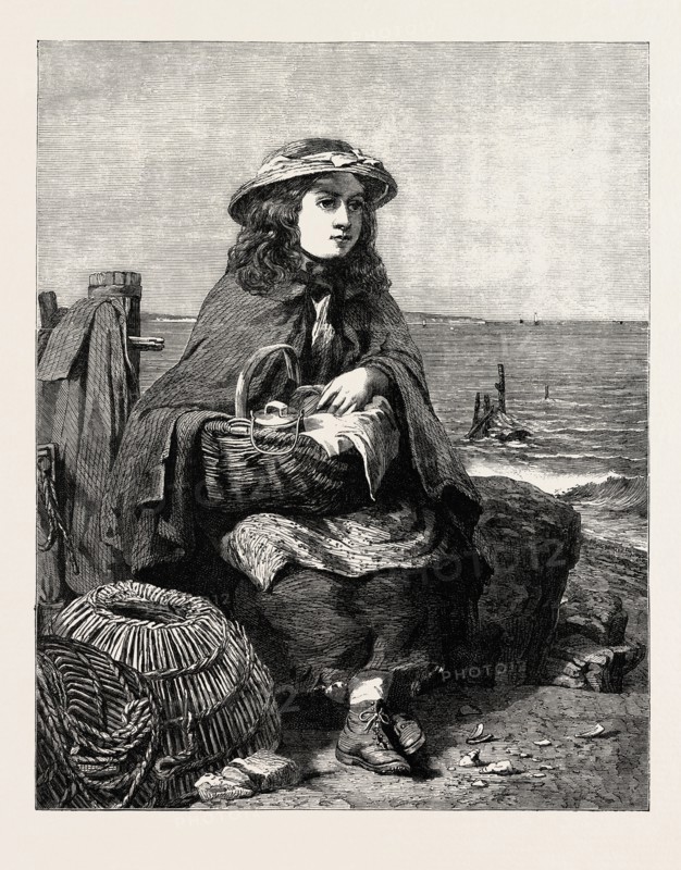 "WAITING FOR FATHER," BY R. COLLINSON, 1863