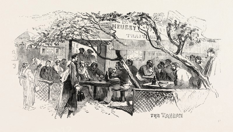THE TAVERN, PARIS, 1859