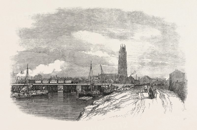 OPENING OF THE GREAT NORTHERN RAILWAY, BOSTON, UK, 1848