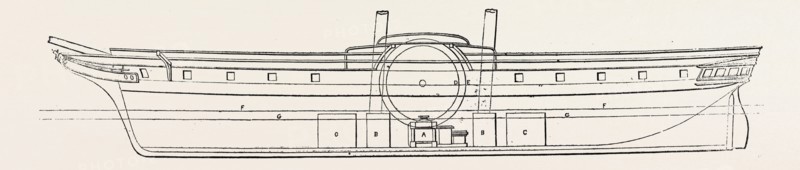 SIR CHARLES NAPIER'S STEAMSHIP, "SIDON." 1846