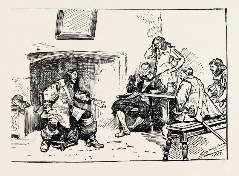 A TALE OF EDGEHILL. BY SEYMOUR LUCAS