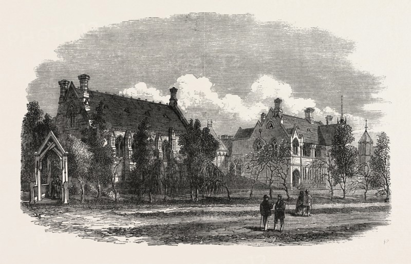 THE MUSEUM, GOVERNMENT BUILDINGS, CANTERBURY, NEW ZEALAND, 1868