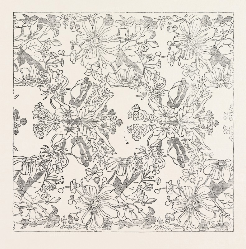 HANDKERCHIEF PATTERN. BY WILKINSON. 1851