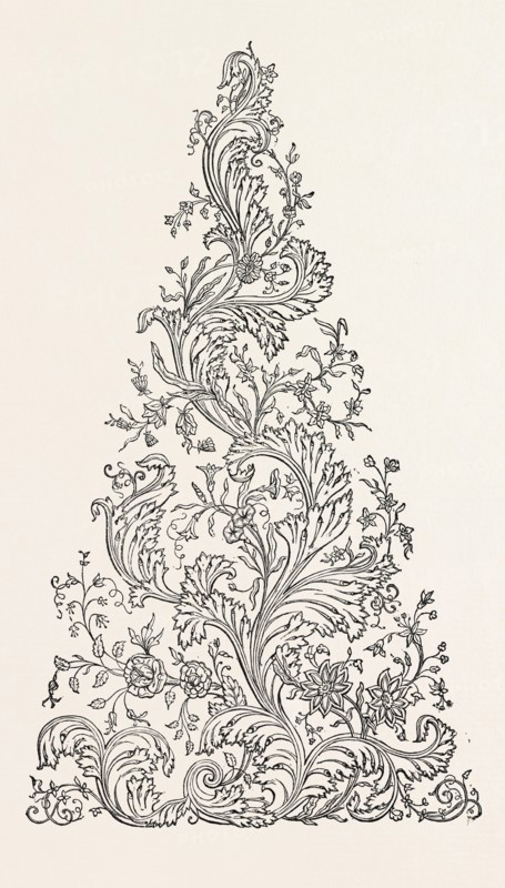 WORKED MUSLIN DRESS. BY MESSRS. BROWN, OF BANGOR, COUNTY DOWN. 1851