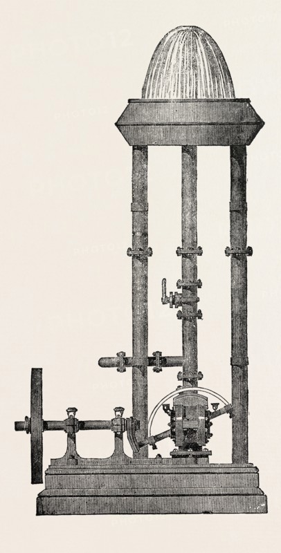 DISC PUMP. BY BRYAN DONKIN AND CO. 1851