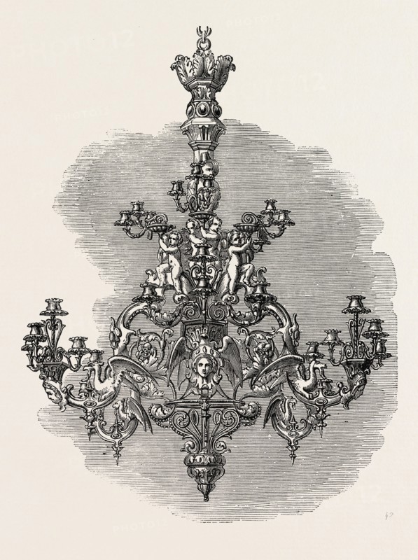 CHANDELIER. HANOVER. 1851