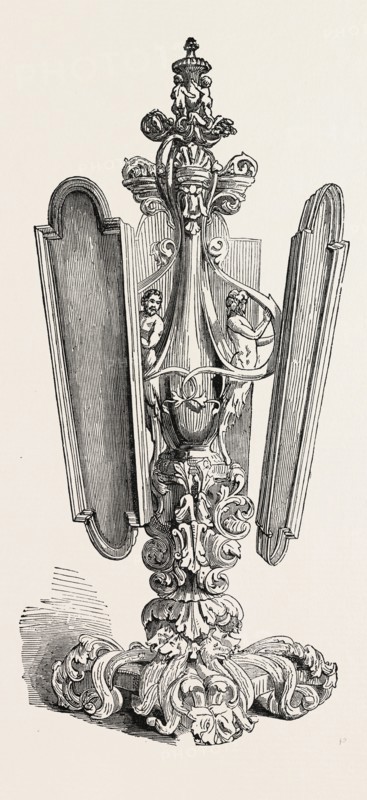 STAND FOR PICTURES. BY LEISTLER. 1851