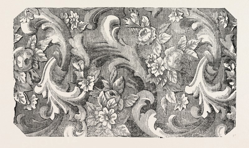 CARPET PATTERN. BY MESSRS. BRIGHT. 1851