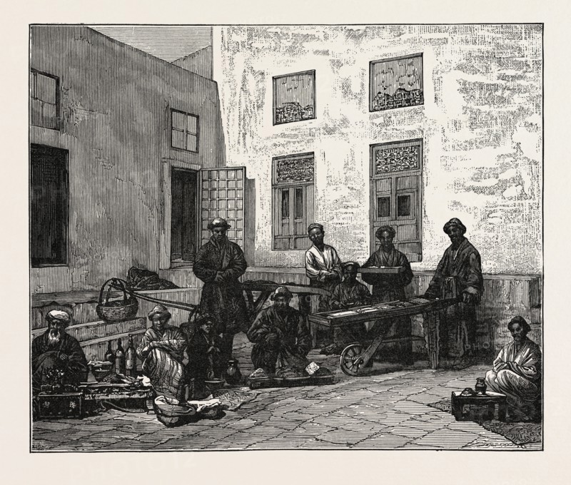 MERCHANTS OF YARKAND, EASTERN TURKESTAN