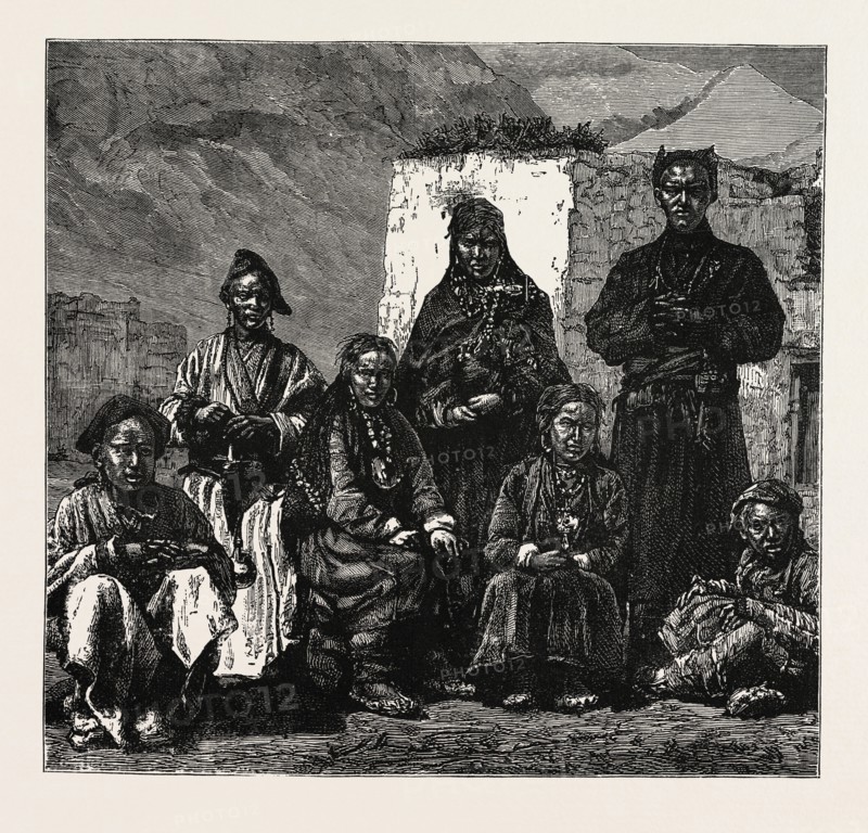 NATIVES OF THE VALLEY OF SPITI, PROVINCE OF LADAK