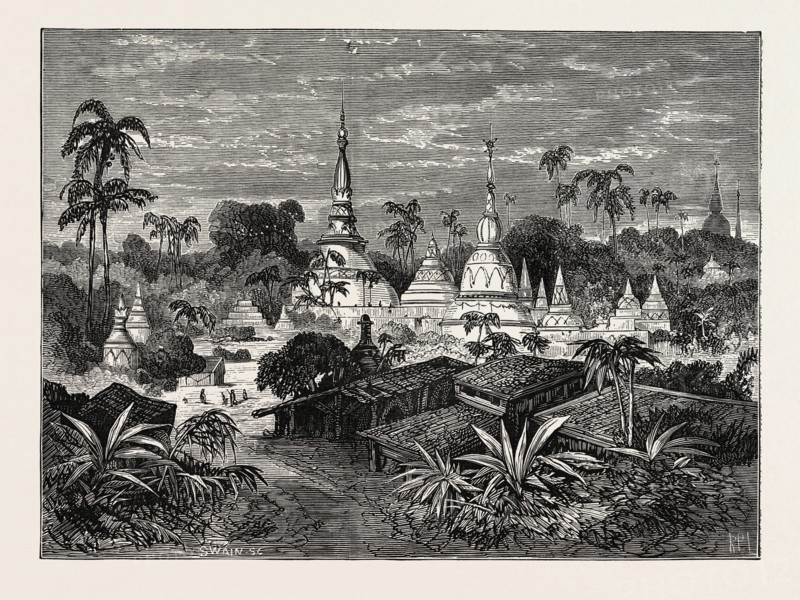 VIEW IN PEGU, BRITISH BURMAH