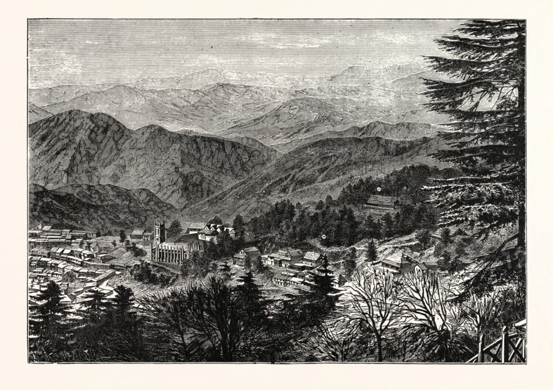 VIEW OF SIMLA