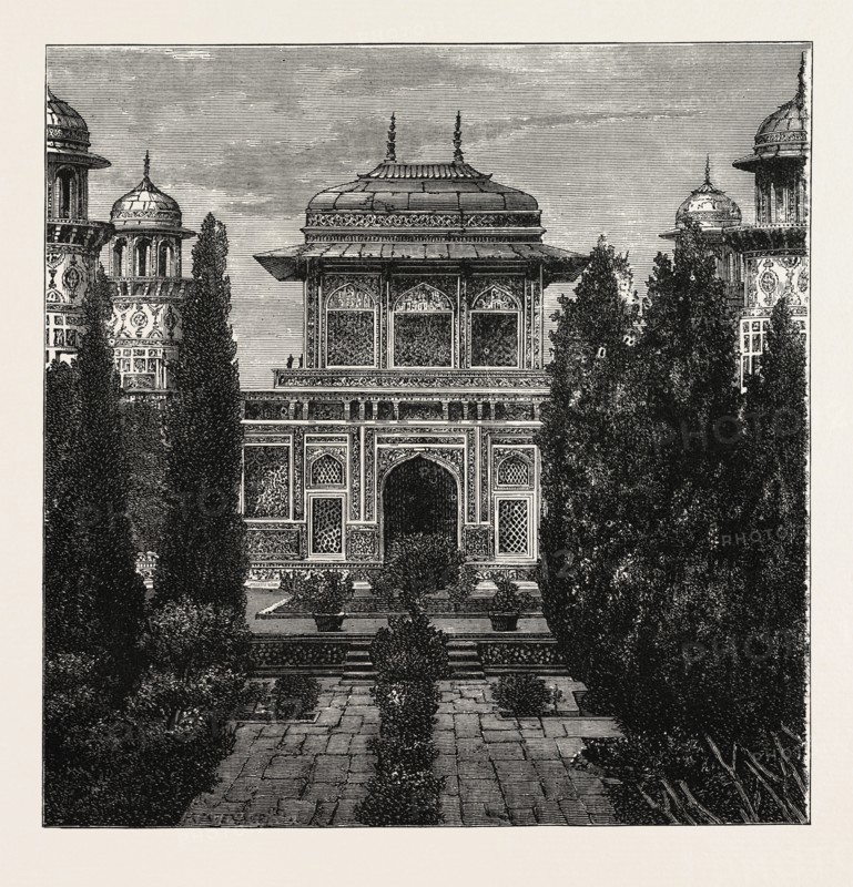 THE MAUSOLEUM OF ETMADDOWLAH, AGRA, INDIA