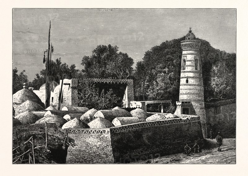 CEMETERY AT KHIVA