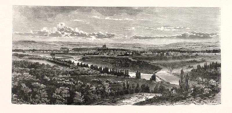 Franco-Prussian War: Metz before the siege, France