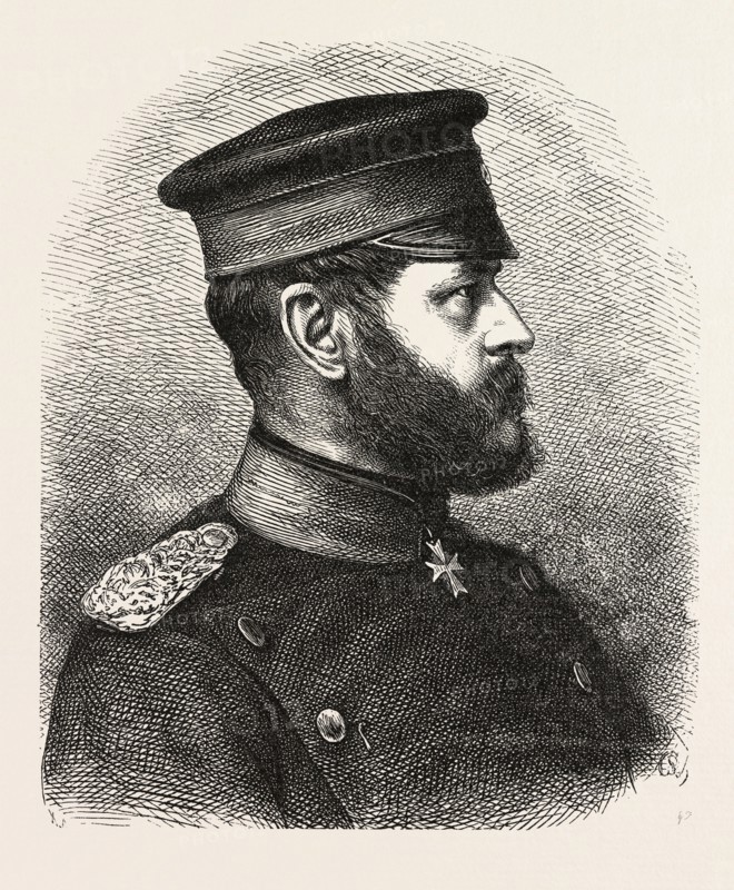 Franco-Prussian War: Major General von Stiehle, Chief of Staff of the second German army. Prince Frederick Charles of Prussia, Germany