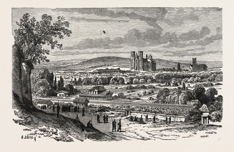 Franco-Prussian War: View of Toul, France