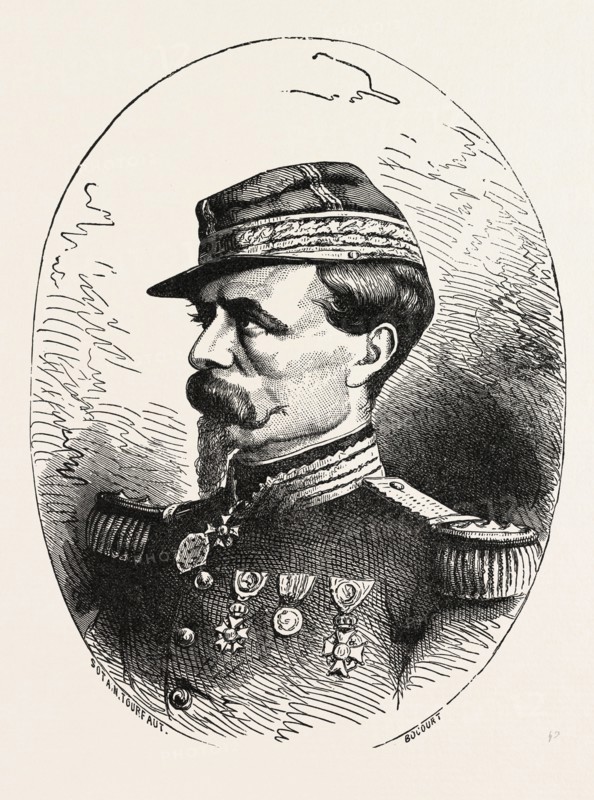 Franco-Prussian War: General Chanzy, commander of the second army Loire, France