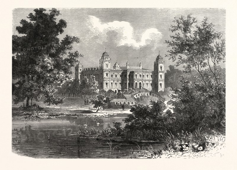 Franco-Prussian War: Ferrieres Castle near Paris, from 19 September to 5 October headquarter of the King of Prussia