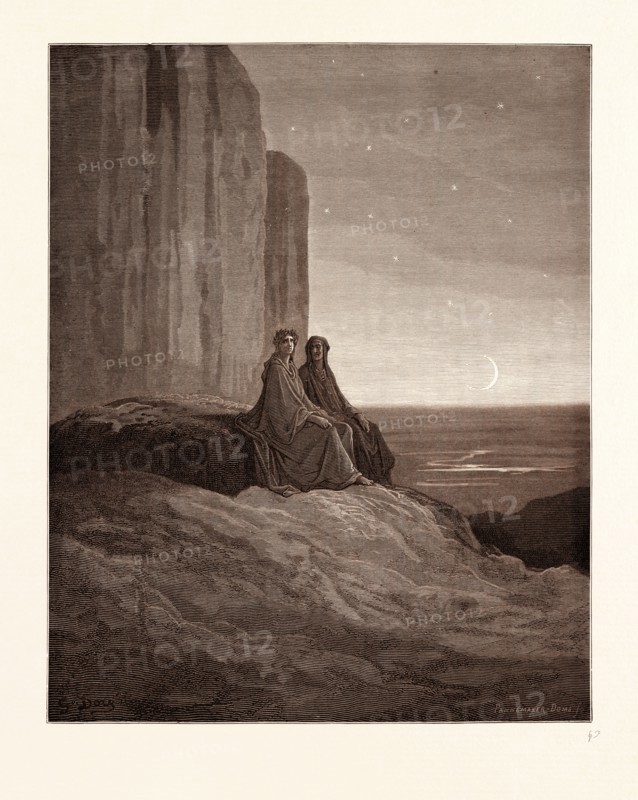 THE BREAK OF MORNING, BY GUSTAVE DORE