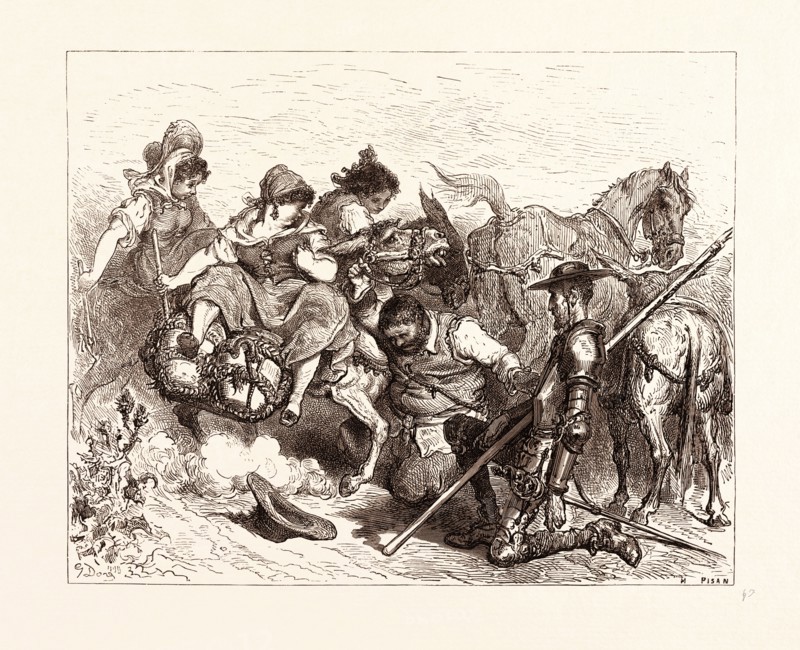 THE DON DECEIVED, BY GUSTAVE DORE