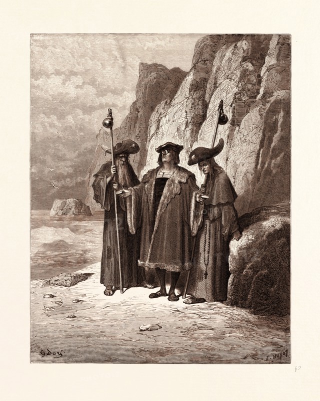 THE OYSTER AND ITS CLAIMANTS, BY GUSTAVE DORE