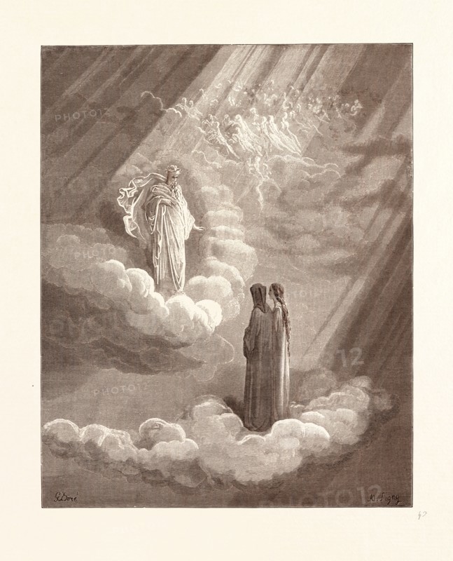 DANTE'S ANCESTOR, BY GUSTAVE DORE