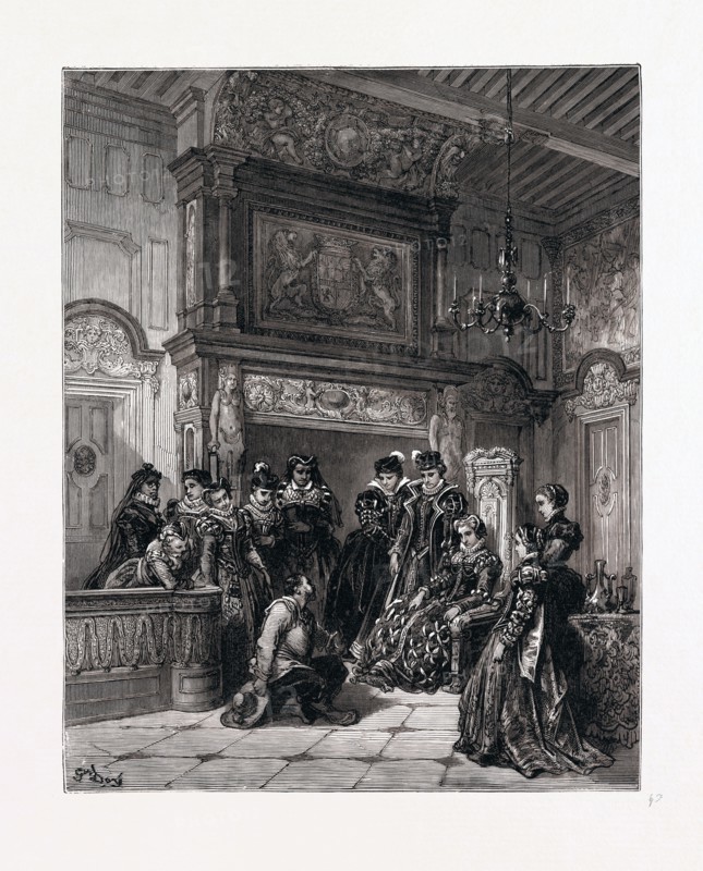 SANCHO AND THE DUCHESS, BY GUSTAVE DORE