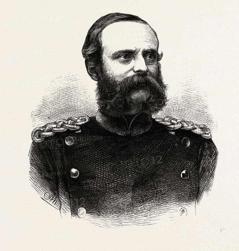 FRANCO-PRUSSIAN WAR: LIEUTENANT-GENERAL COUNT BISMARCK-BOHLEN, GOVERNOR GENERAL OF ALSACE, 1870