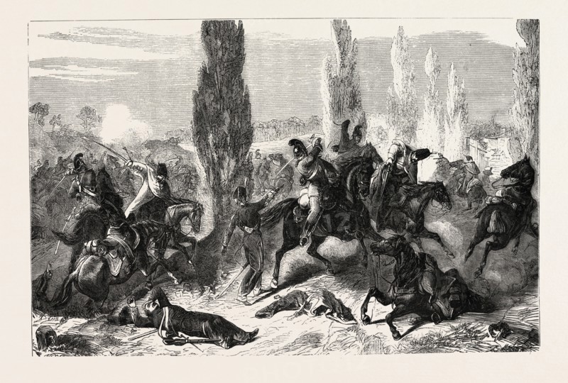 FRANCO-PRUSSIAN WAR: THE third SAXON CAVALRY REGIMENT AT THE FIGHT OF BUZANCY, AUGUST 27 1870