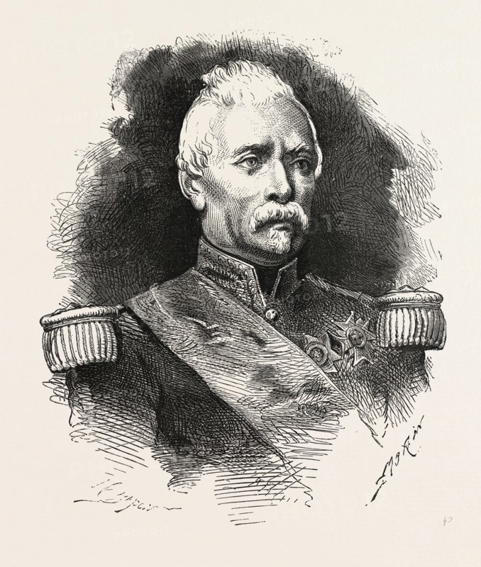 FRANCO-PRUSSIAN WAR: Louis Jean-Baptiste d'Aurelle de Paladines (9 January 1804 â€ì 17 December 1877) was a French general
