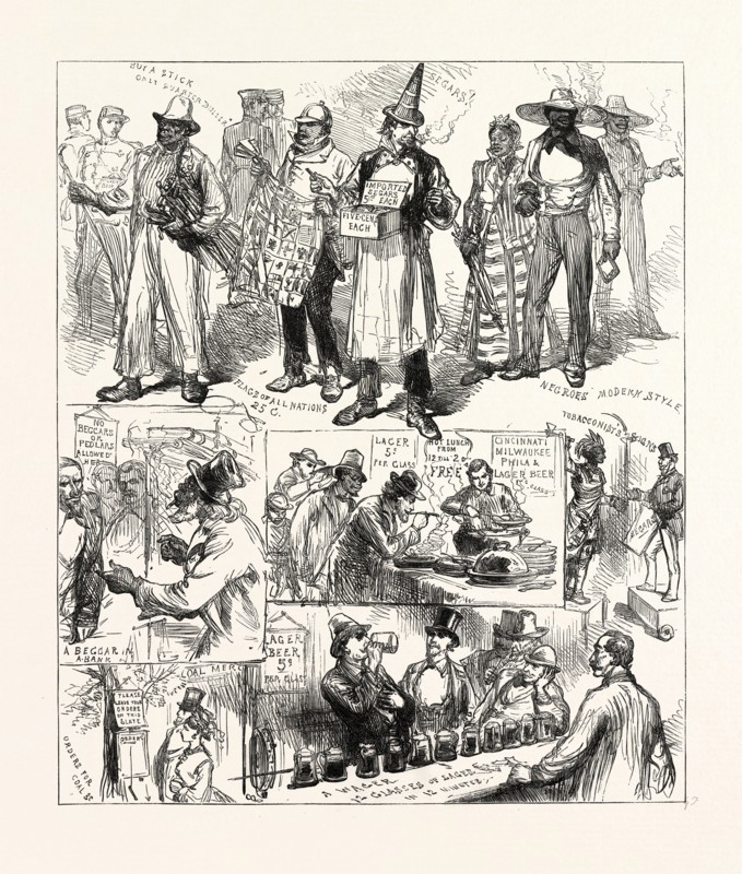 THE AMERICAN CENTENARY FESTIVAL: SKETCHES IN PHILADELPHIA, UNITED STATES OF AMERICA