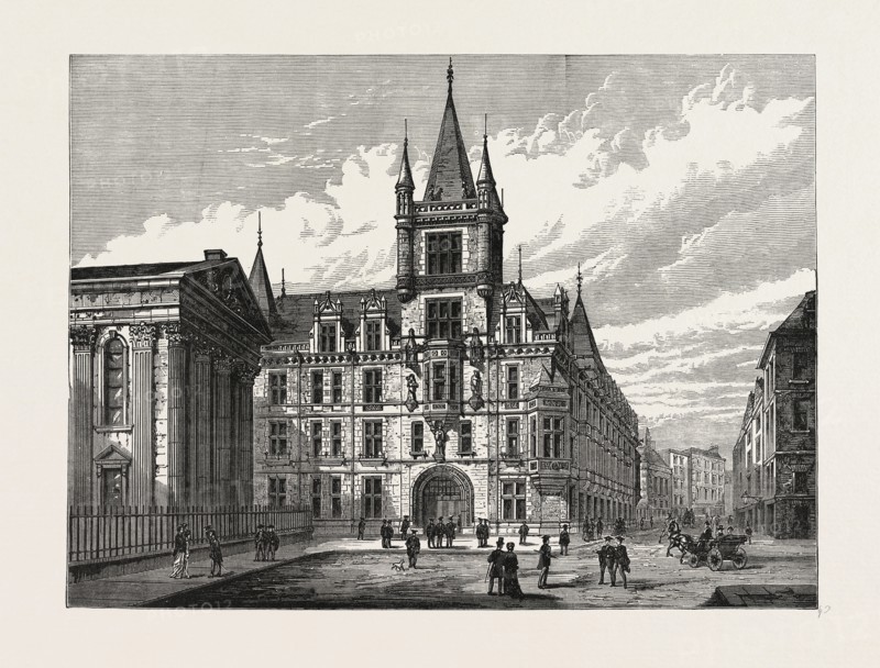 NEW BUILDINGS, CAIUS COLLEGE, CAMBRIDGE, UK