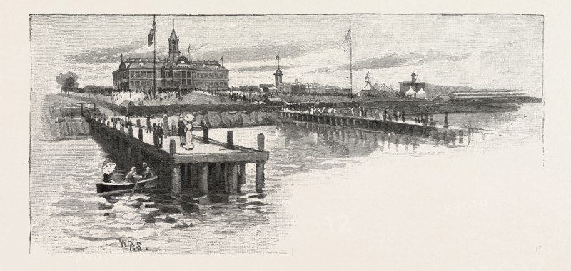 TORONTO AND VICINITY, CANADA, NINETEENTH CENTURY ENGRAVING