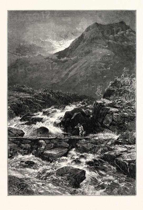THE STREAM FROM LLYN IDWAL, UK, britain, british, europe, united kingdom, great britain, european