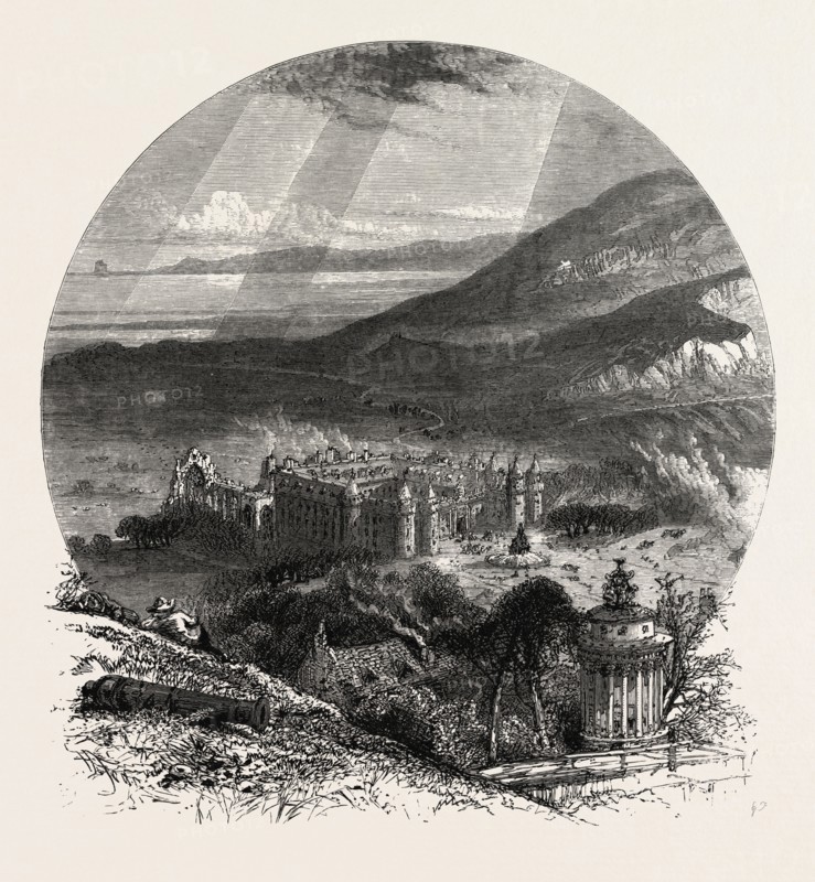 Holyrood Palace, UK, britain, british, europe, united kingdom, great britain, european