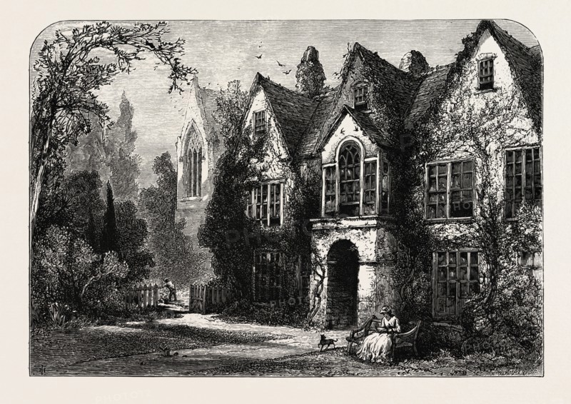 Raleigh's House at Youghal, IRELAND
