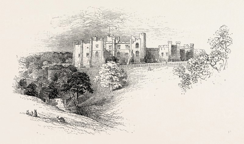 BRANCEPETH CASTLE, is a castle in the village of Brancepeth in County Durham, England, some 5 miles south-west of the city of Durham. The present building is largely a 19th-century restoration carried out in the 1820s by John Matthew Russell and improved in the mid-19th century by architect Anthony Salvin for William Russell. UK